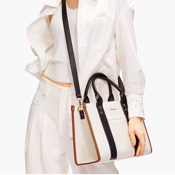 Leather Tote Bag Handbag - Picture 1 of 5